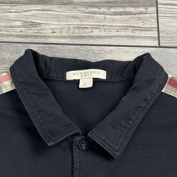 Burberry Brit Nova Check Shoulders Polo - Picture 3 of 4